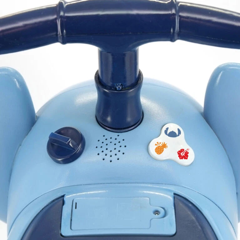 Auto a spinta ride on disney STITCH cavalcabile con luci suoni Zoom zoom cavalcabile