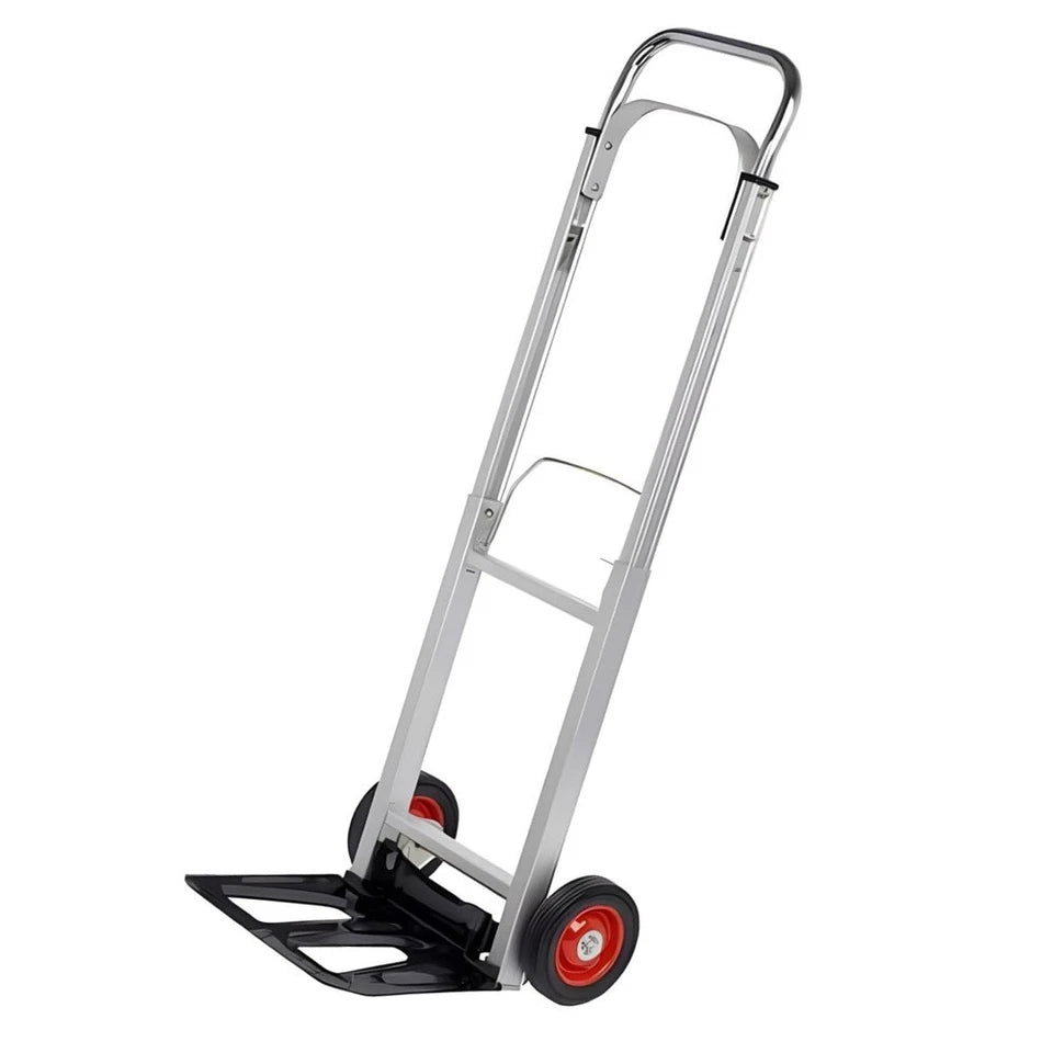 Carrello portapacchi richiudibile carrello per magazzino trasporto in alluminio