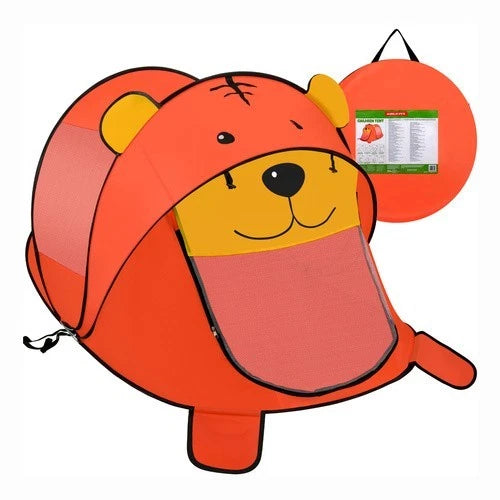 Tenda da spiaggia Tenda da gioco bambini Tigro con set secchiello palette pop-up
