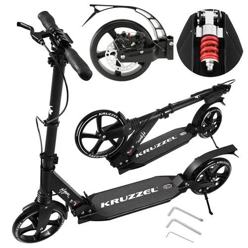 Monopattino Pieghevole Urban Scooter richiudibile in alluminio con cavalletto