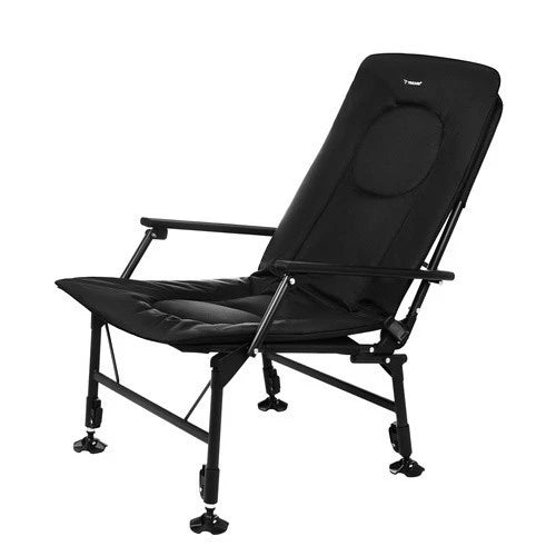 Sedia da pesca sedia campeggio altezza e schienale regolabile portata 120 kg sedia pieghevole