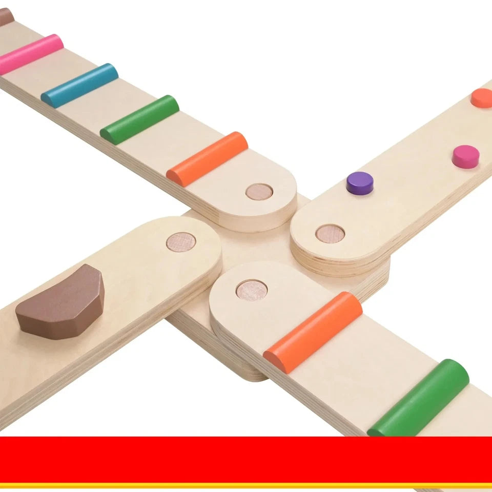 trave equilibrio montessori per bambini percorso sviluppo motorio e sensoriale