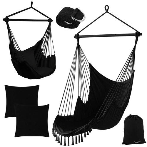 Altalena da giardino sedia sospesa interno ed esterno carico max 150kg