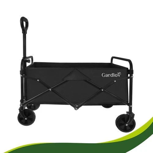 Carrello pieghevole giardino trasporto portapacchi per esterni mare carico 100kg