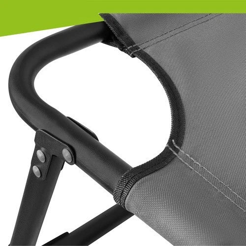 sdraio reclinabile lettino pieghevole prendisole con cuscino imbottito per casa,giardino,campeggio,mare o piscina