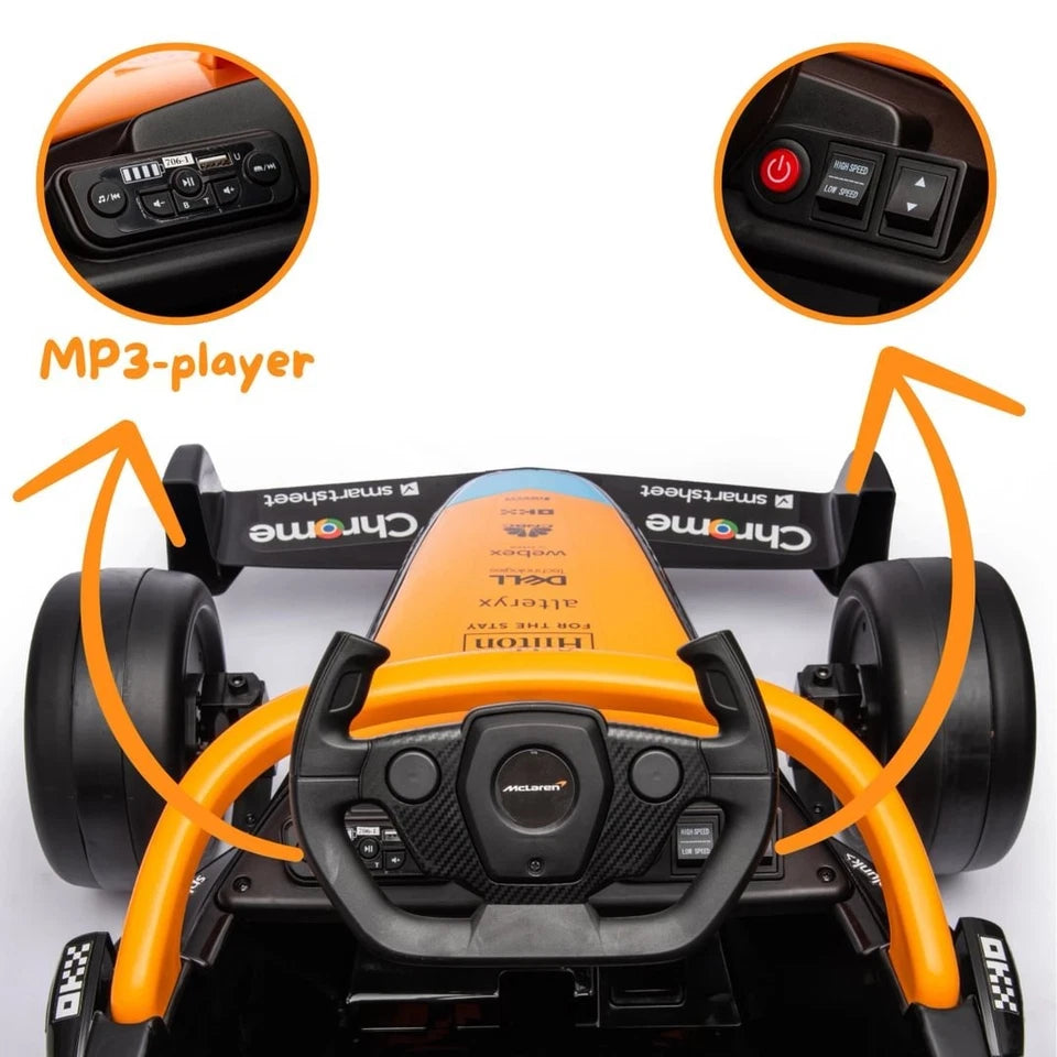 Auto elettrica per bambini McLaren Formula 1 - 12 V litio macchina elettrica