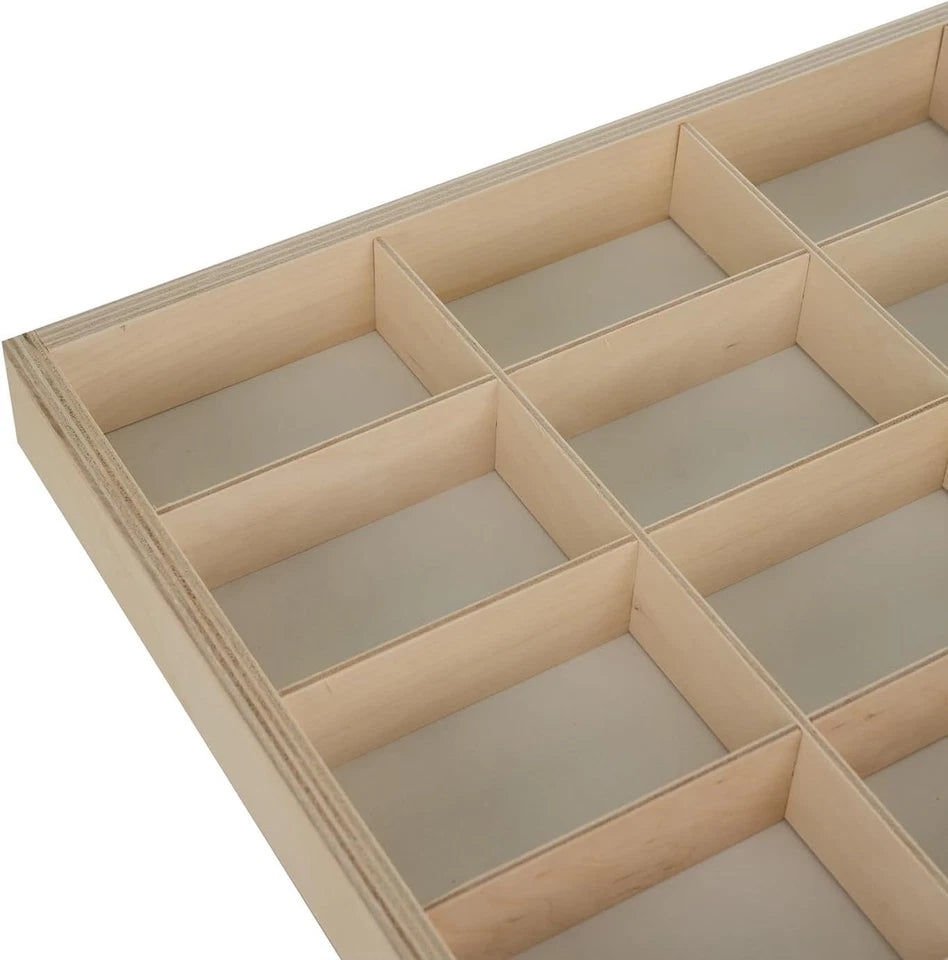 VETRINA ESPOSITORE MODELLISMO VETRINETTA IN LEGNO per modellini sorpresine bambole
